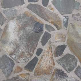 Flagstones forest green melange