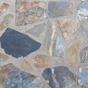 Flagstones kwartsiet glacier grey blue